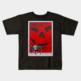 31 Days of Horror - Evil Finds a Way Kids T-Shirt